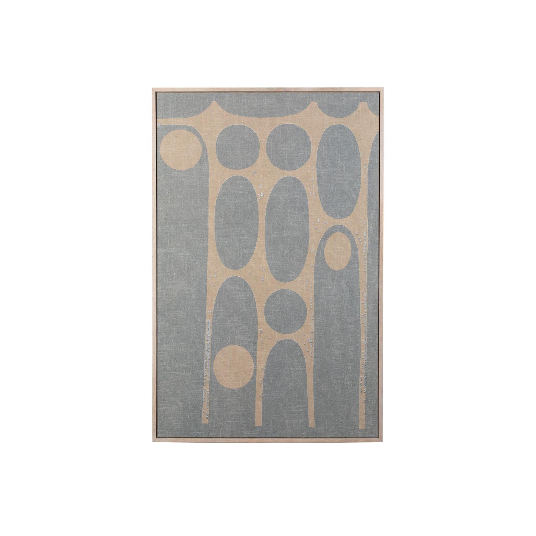 Zuiver Galaxy Wanddecoratie Blauw|Beige