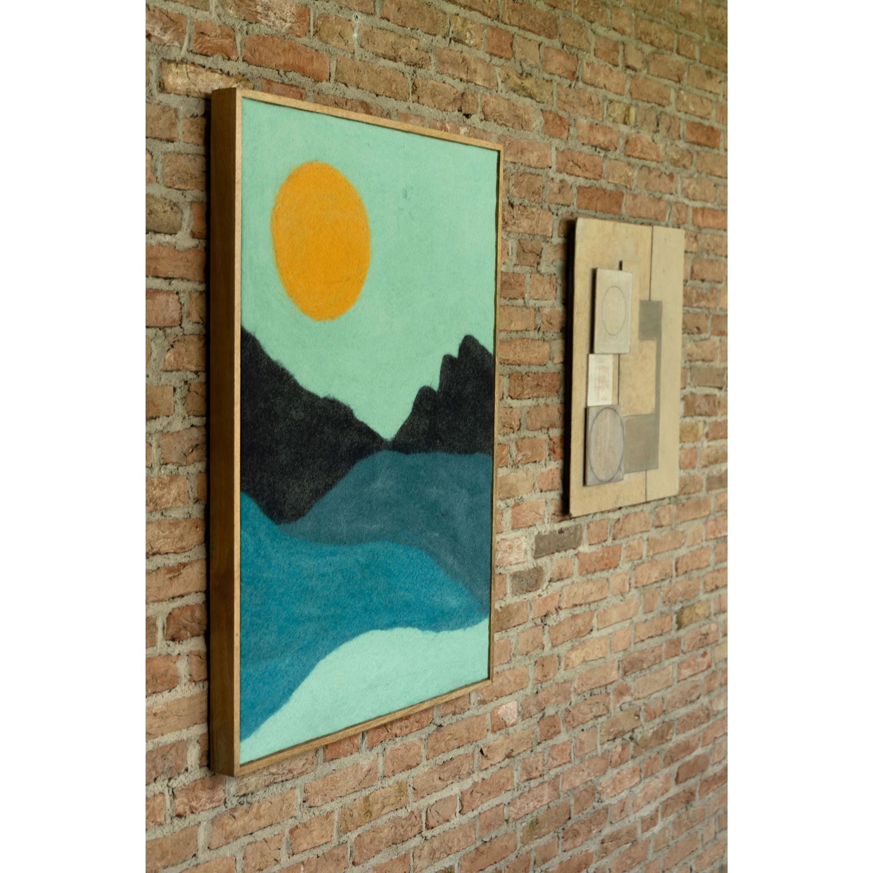 Dutchbone Gandhi Wanddecoratie - Blauw