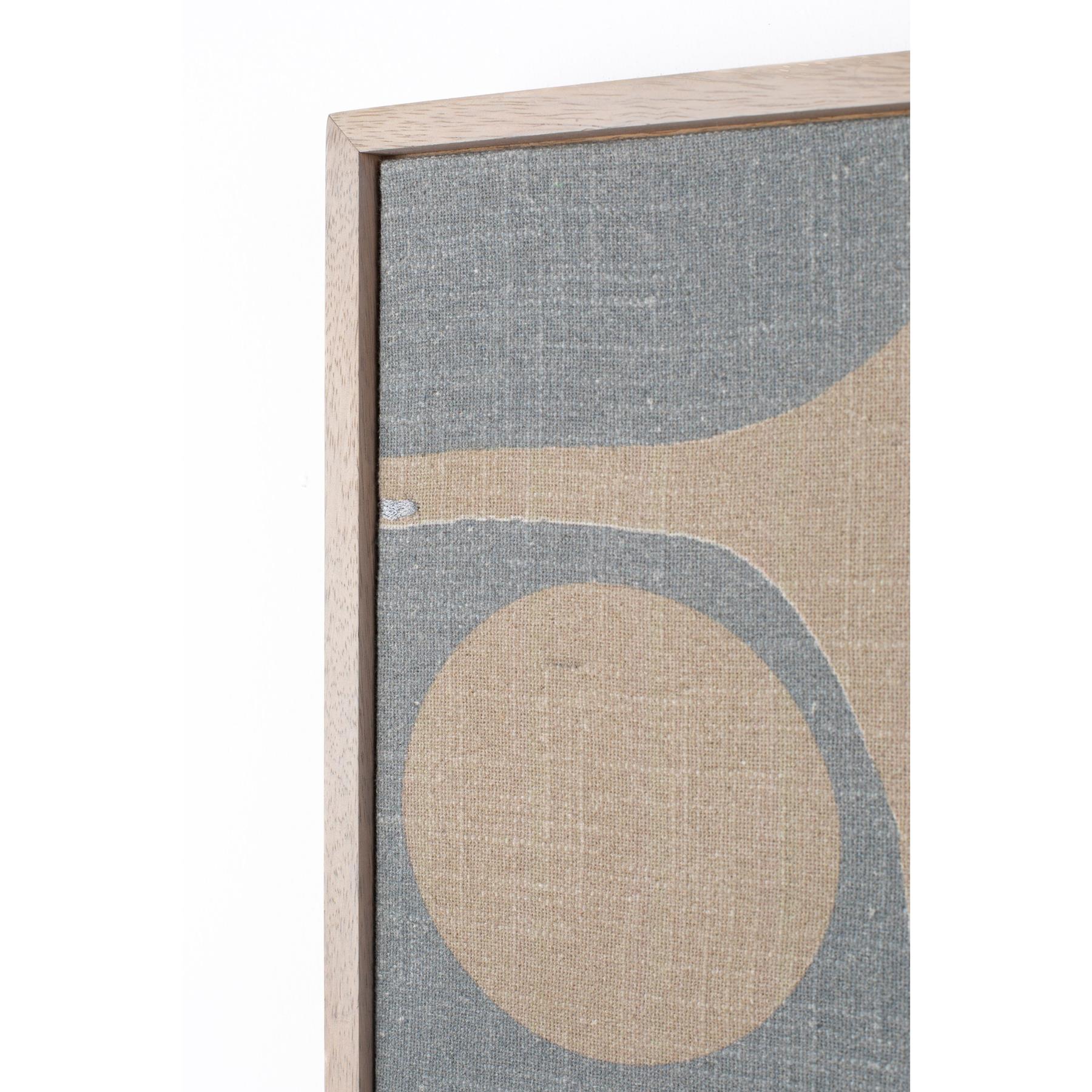 Zuiver Galaxy Wanddecoratie Blauw|Beige