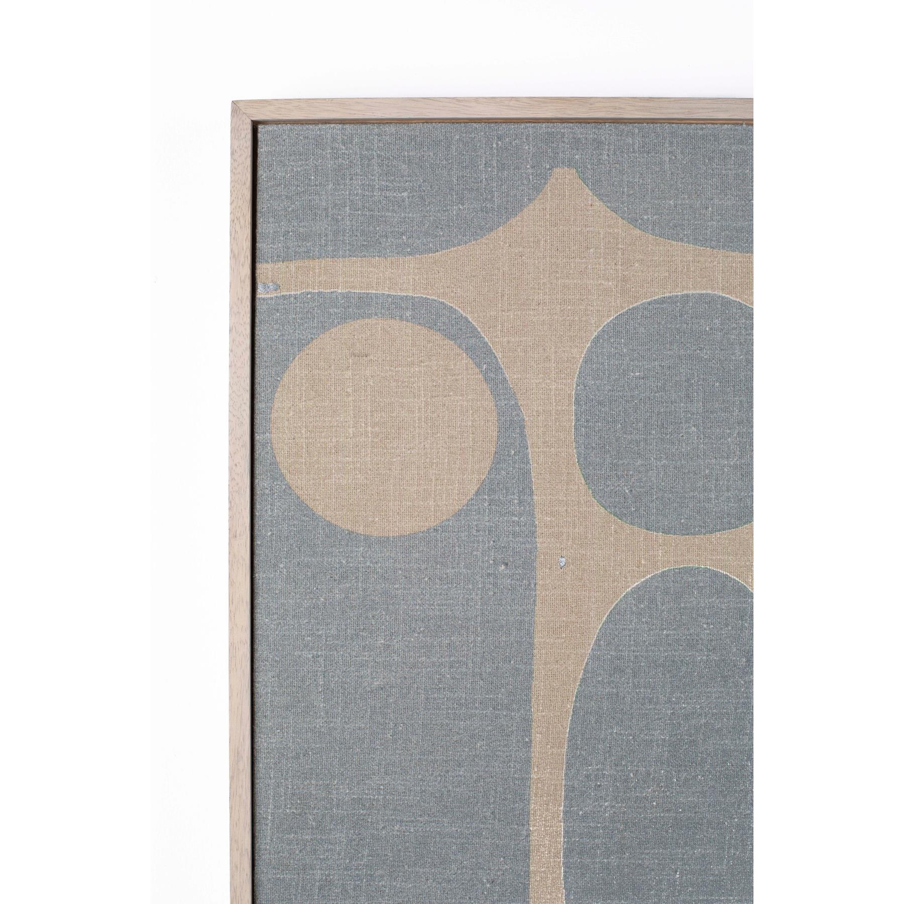 Zuiver Galaxy Wanddecoratie Blauw|Beige