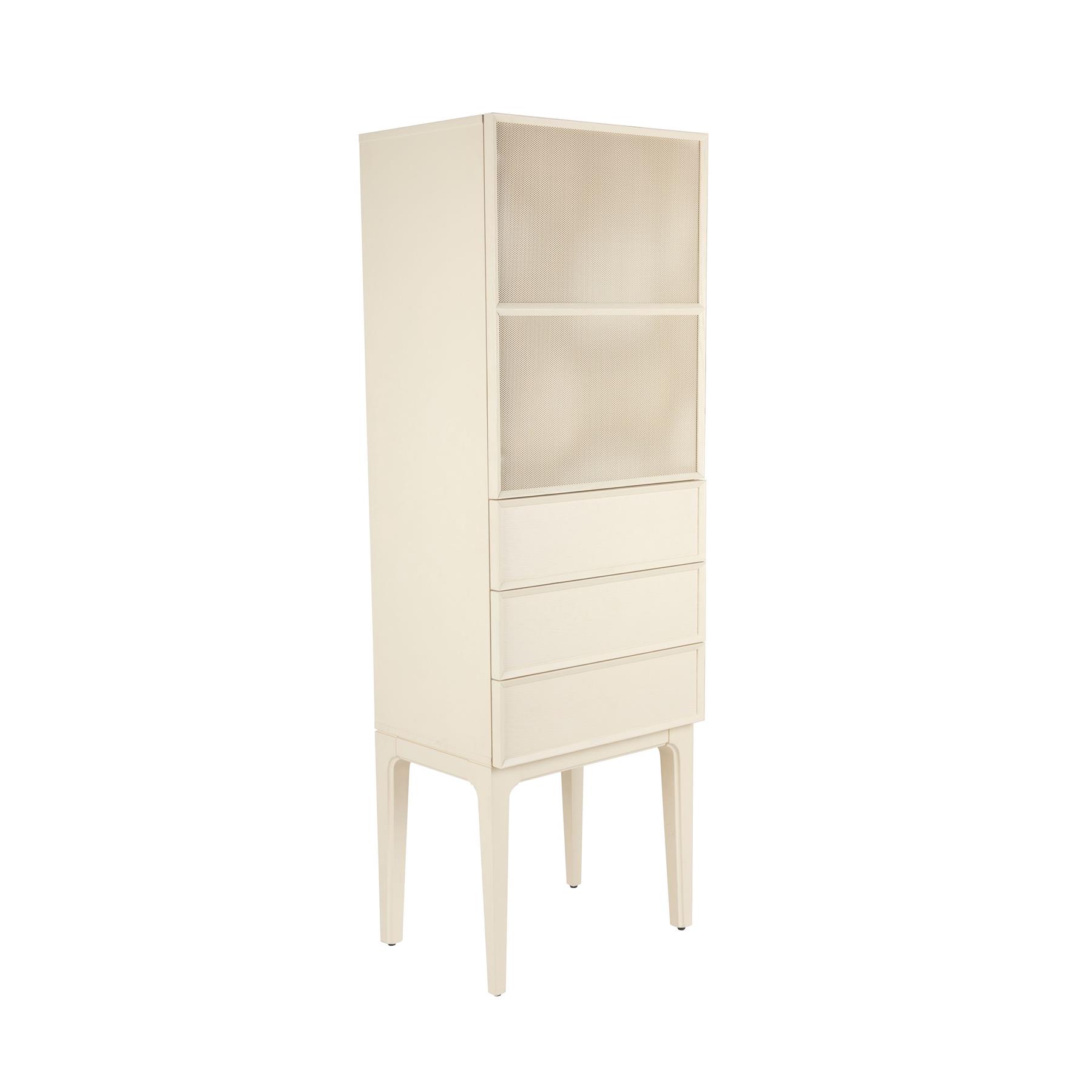 Zuiver June Opbergkast - 3 Lades - Beige 