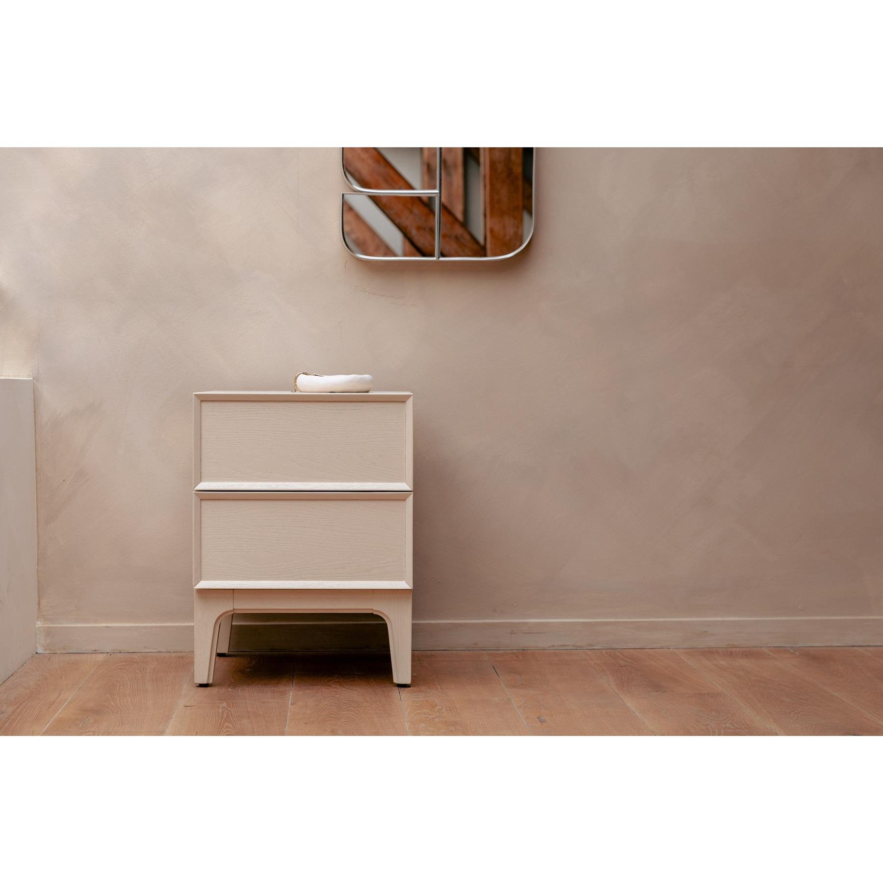Zuiver June Nachtkastje| Bijzettafel Hout Beige