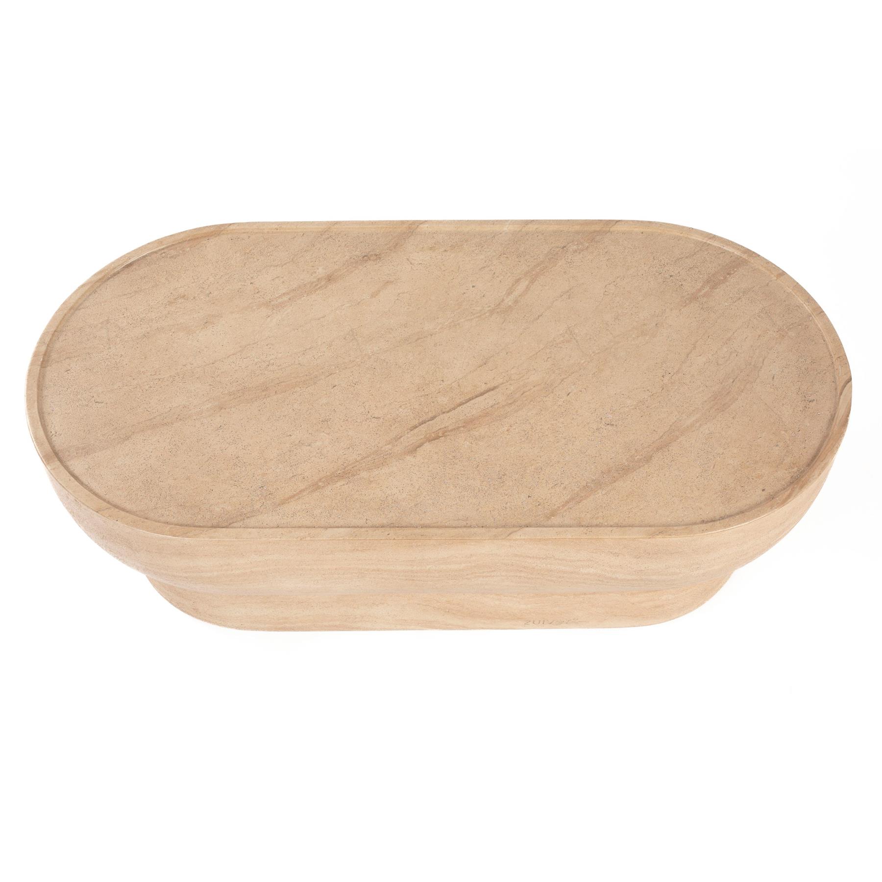 Zuiver Noble Salontafel Ovaal - Beige