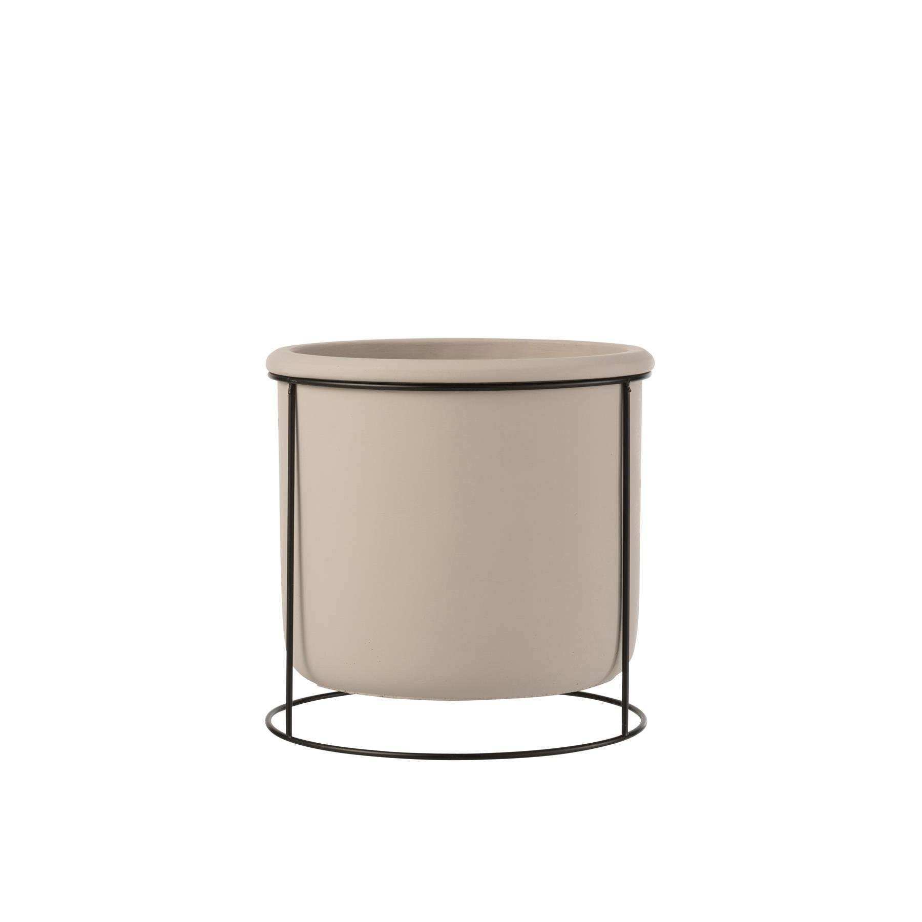 J-Line bloempot Hangend - cement - taupe - large - Ø 20 cm
