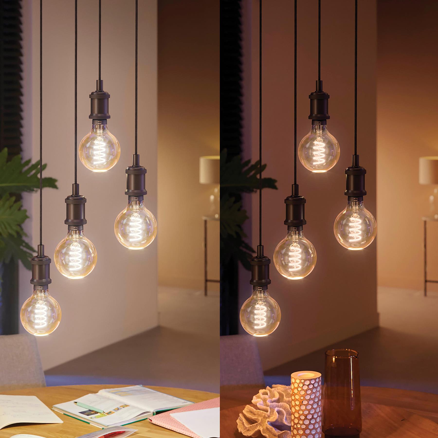 Philips Hue filament globelamp G125 - warmwit licht - 1-pack - E27