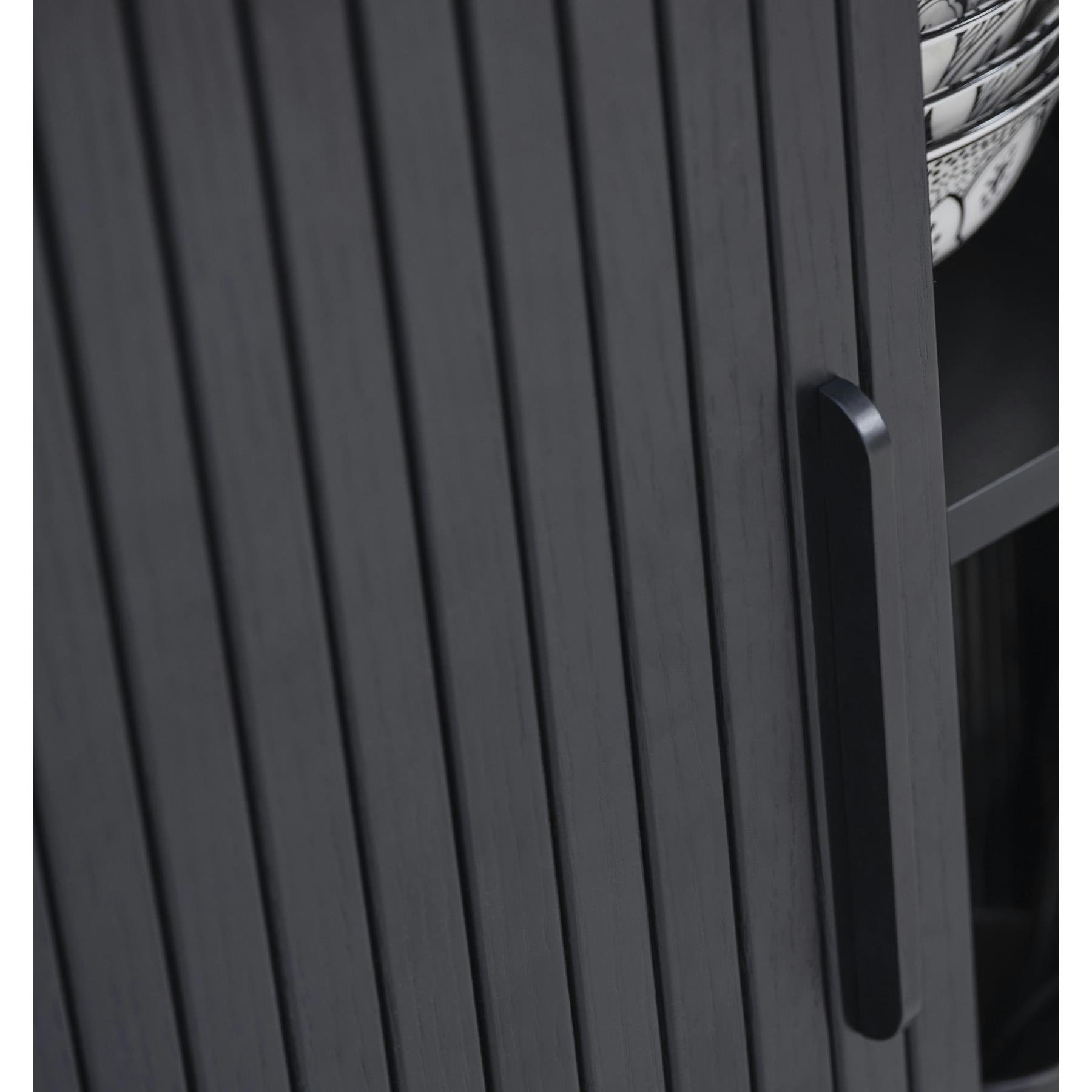 by fonQ Alon Tv-meubel - B 180 cm - Zwart Eiken