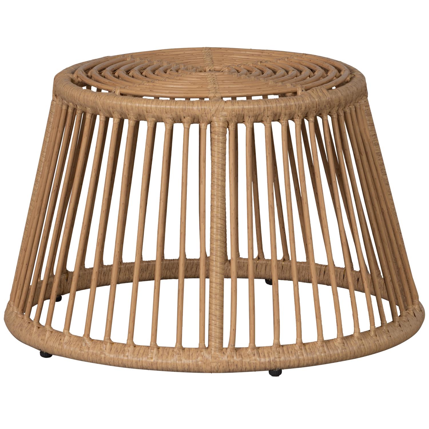 WOOOD Hocker Alatna - Wicker - Naturel - 33x43x43