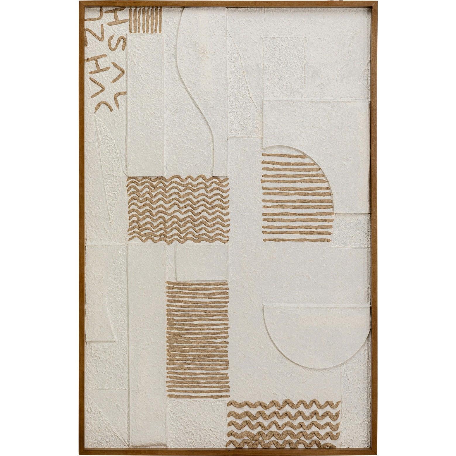 Kare Schilderij Sandy Geometric 81x122cm