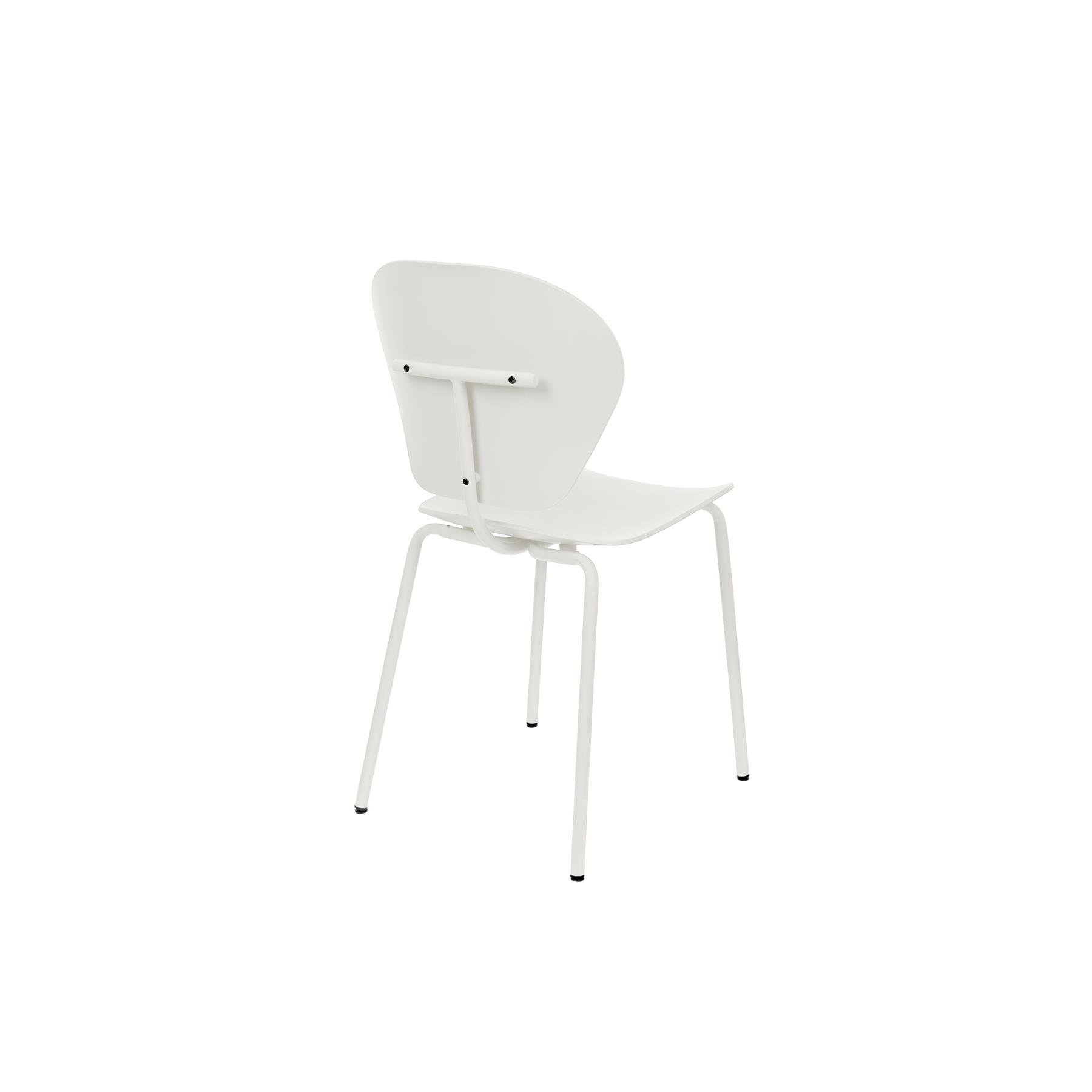 Zuiver The Ocean Chair Eetkamerstoelen Coconut Milk - Set van 2 - Wit
