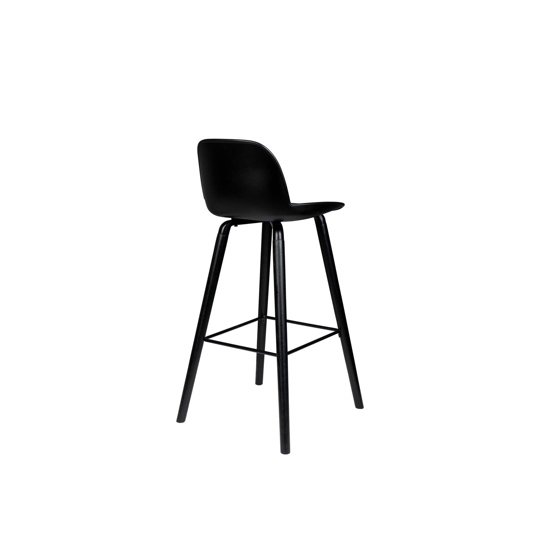 Zuiver Albert Kuip Barkruk 75 cm Zwart - Set van 2