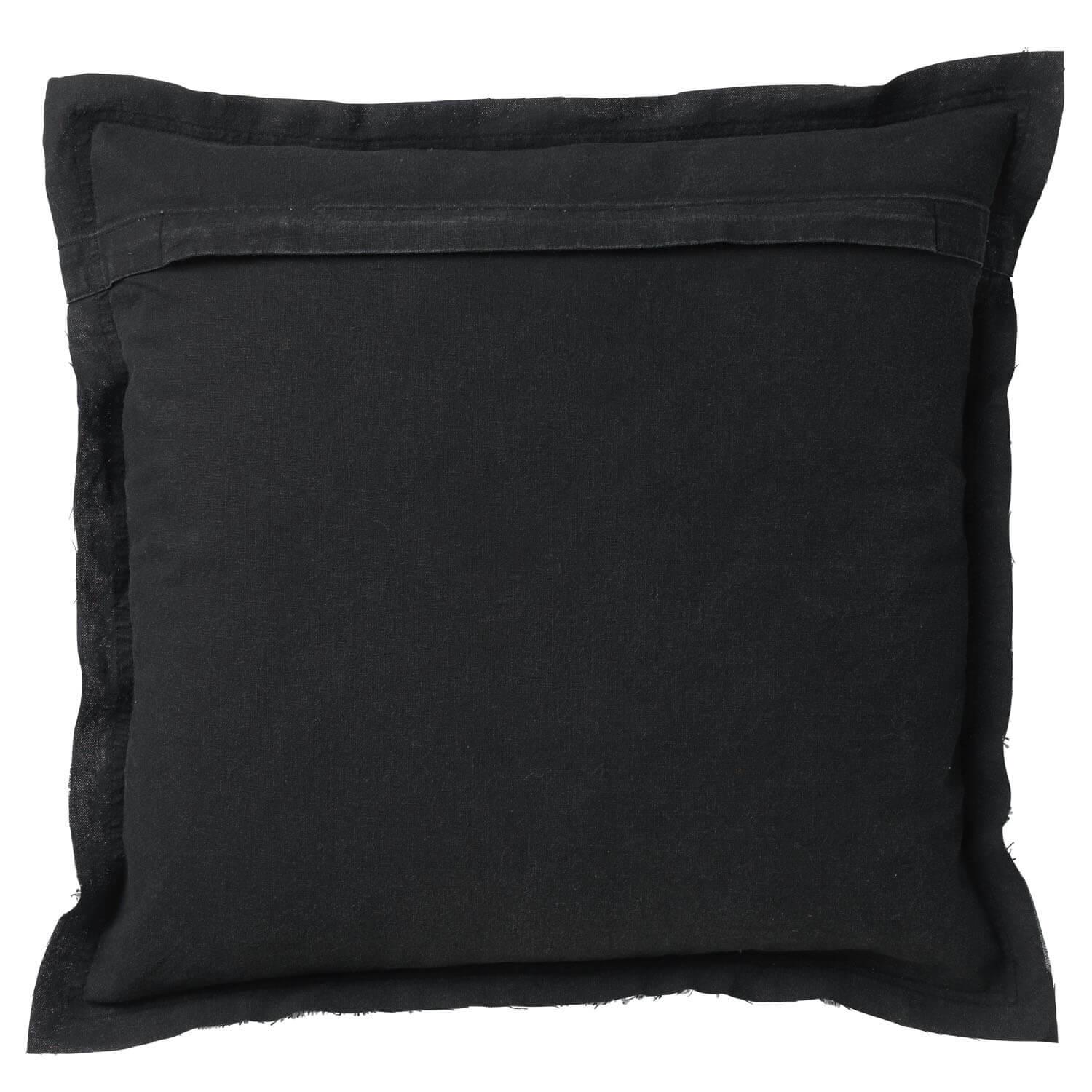 Dutch Decor sierkussen BURTO - 45x45 cm Raven