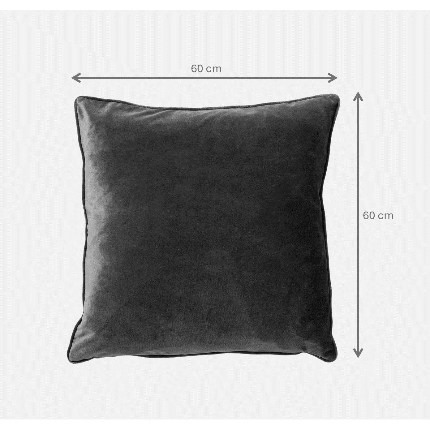 Dutch Decor sierkussen FINN - 60x60 cm Raven