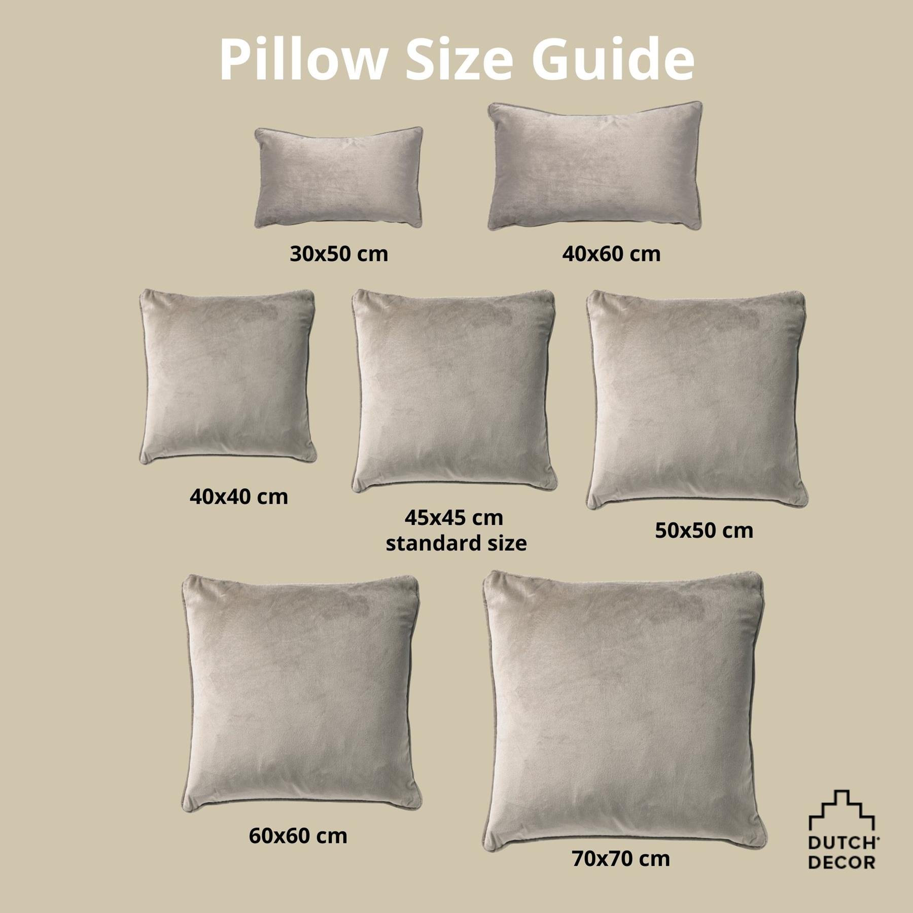 Dutch Decor kussenhoes FINN - 60x60 cm Pumice Stone
