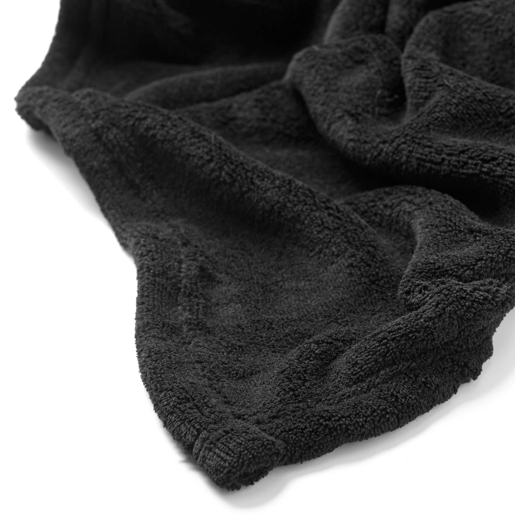Dutch Decor Plaid 130x160 cm - OWEN - zachte coral fleece - zwart