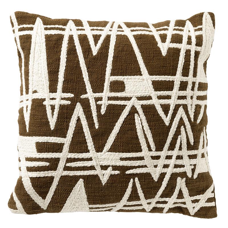 Dutch Decor sierkussen PEPE - 45x45 cm Military Olive