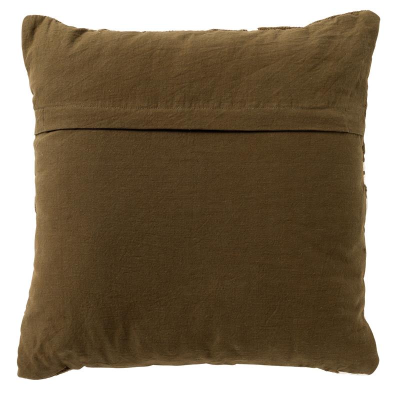 Dutch Decor sierkussen PEPE - 45x45 cm Military Olive