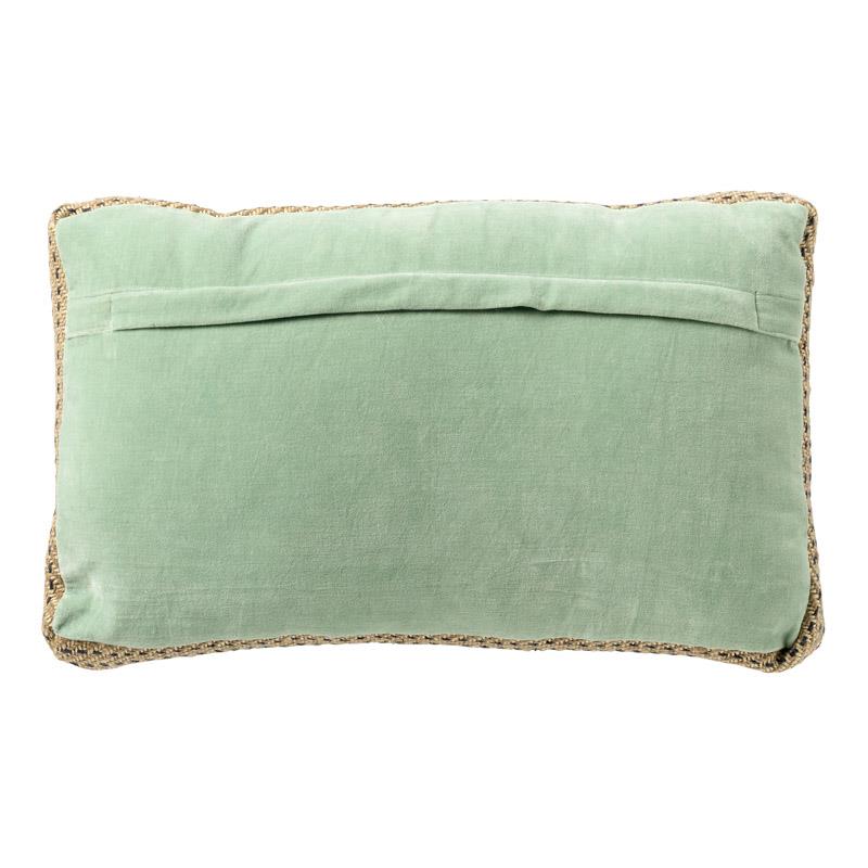 Dutch Decor sierkussen MANOE - 30x50 cm Cameo Green