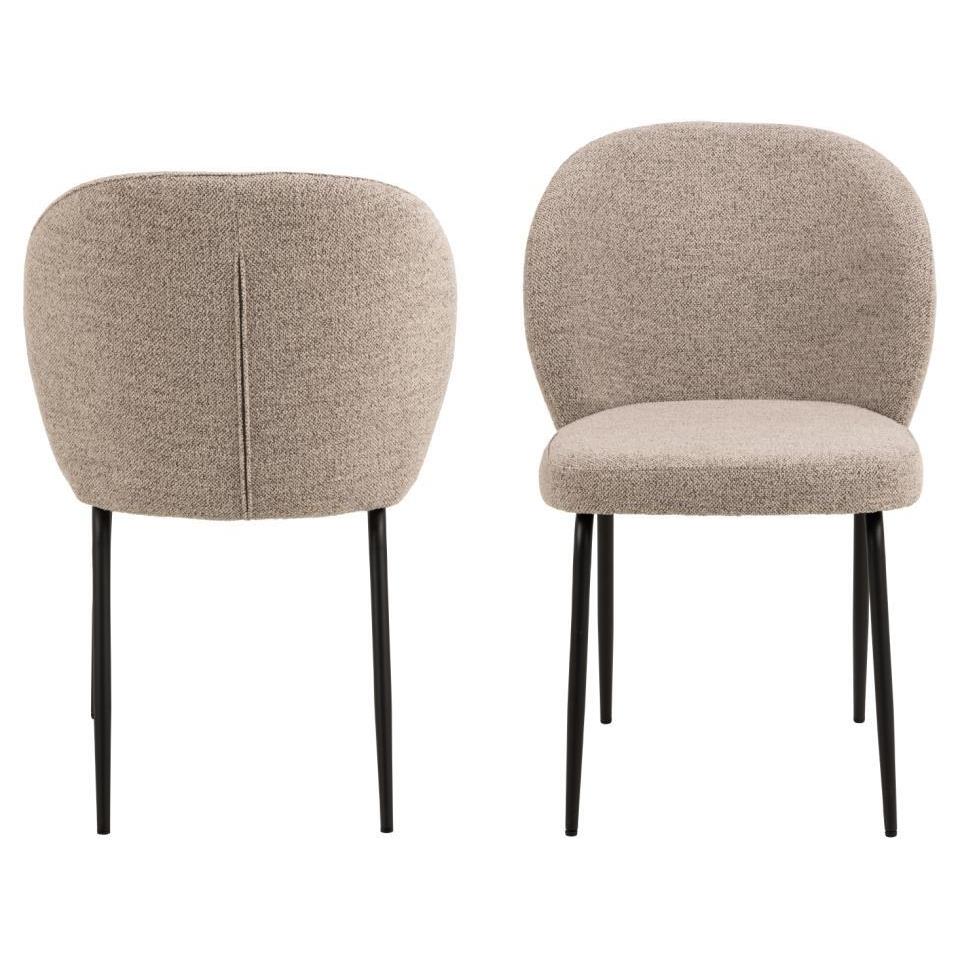Giga Living - Eetkamerstoel Santiago Beige  - Set van 2