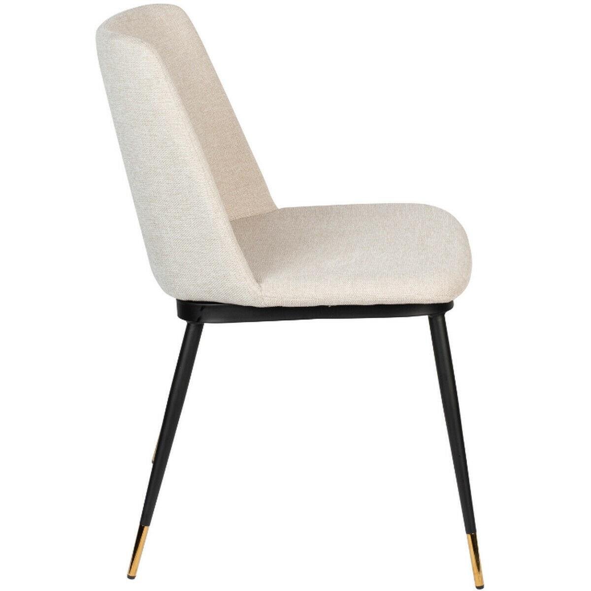 Puur - Larvik eetkamerstoel stof beige