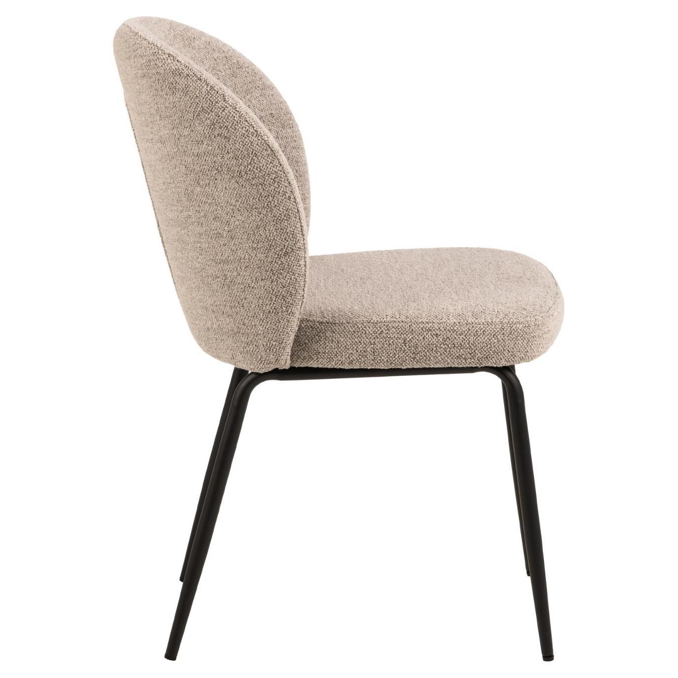 Giga Living - Eetkamerstoel Santiago Beige  - Set van 2