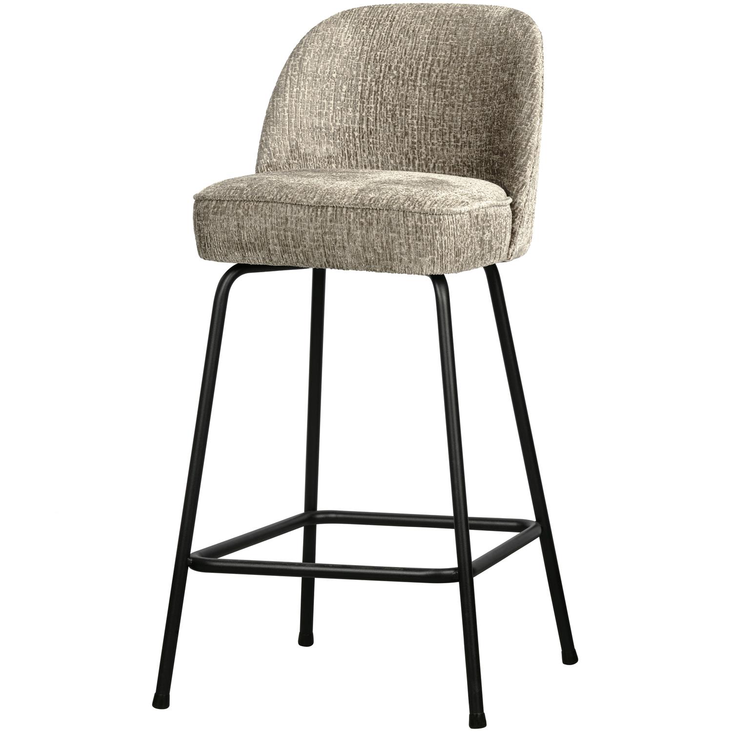 BePureHome Vogue Barkruk H 89 cm - Polyester - Wheatfield