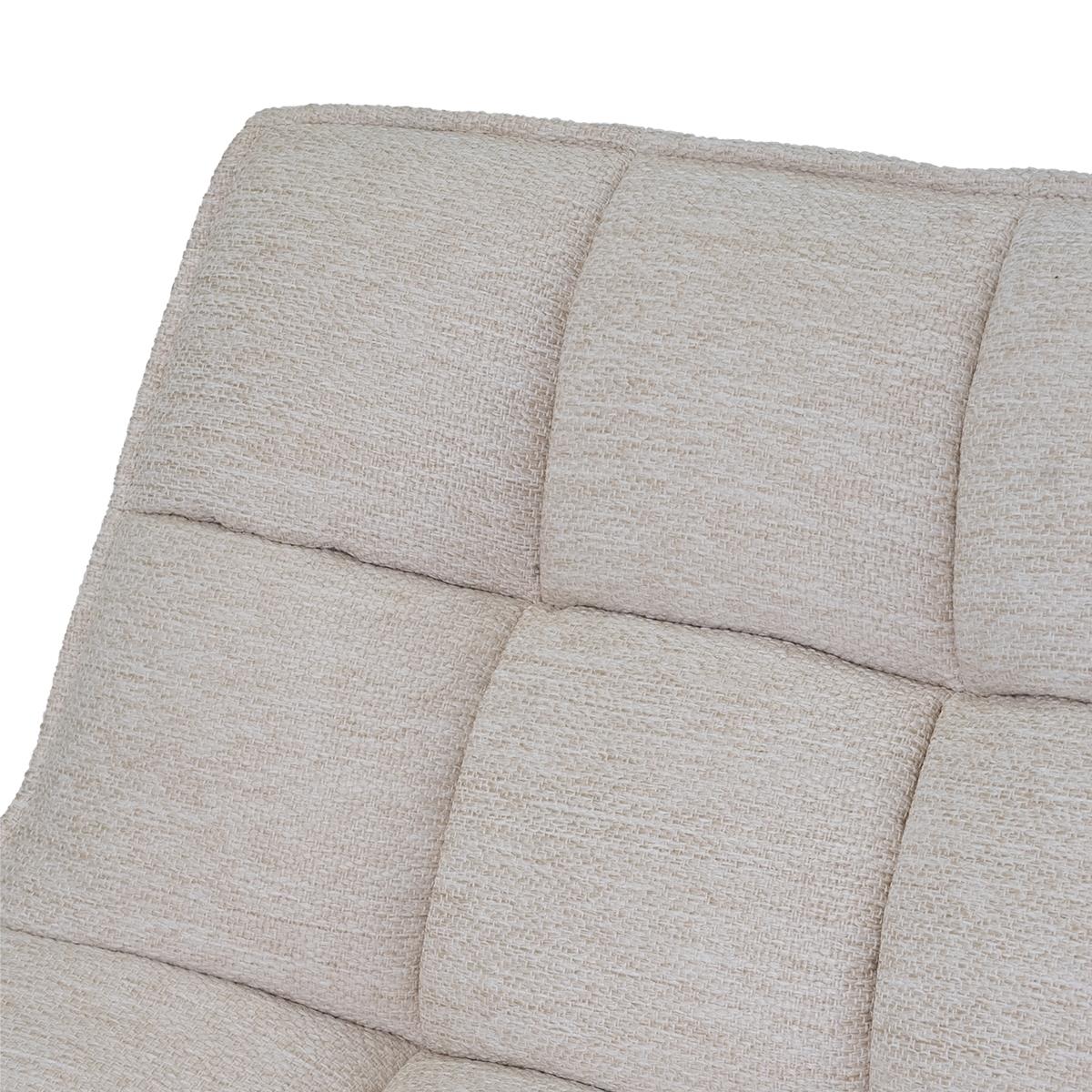 Giga Meubel - Draaifauteuil Stof|Textiel - Beige - 86x74x84cm - Mattis