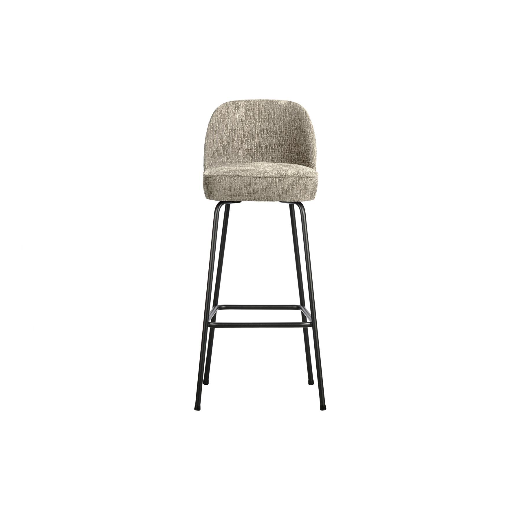 BePureHome Vogue Barkruk H 103 cm - Polyester - Wheatfield