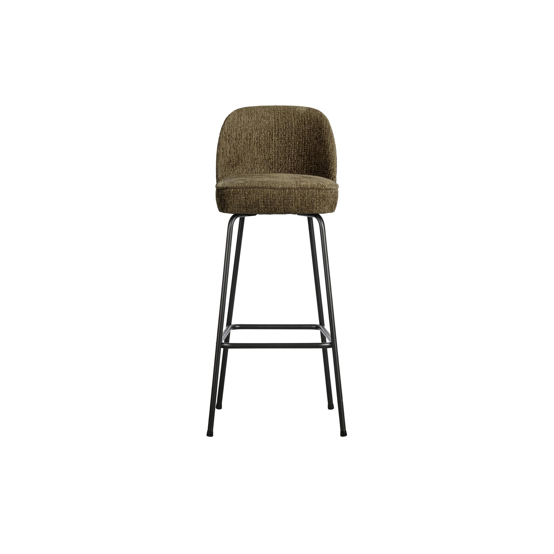 BePureHome Vogue Barkruk H 103 cm - Polyester - Bonsai