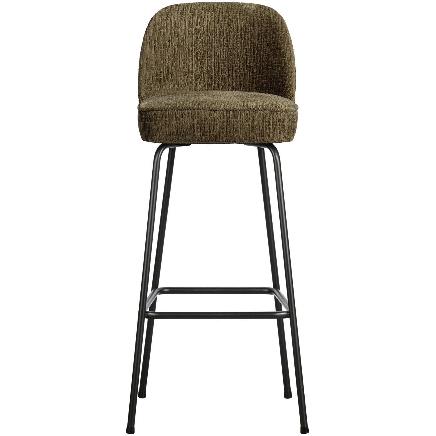 BePureHome Vogue Barkruk H 103 cm - Polyester - Bonsai