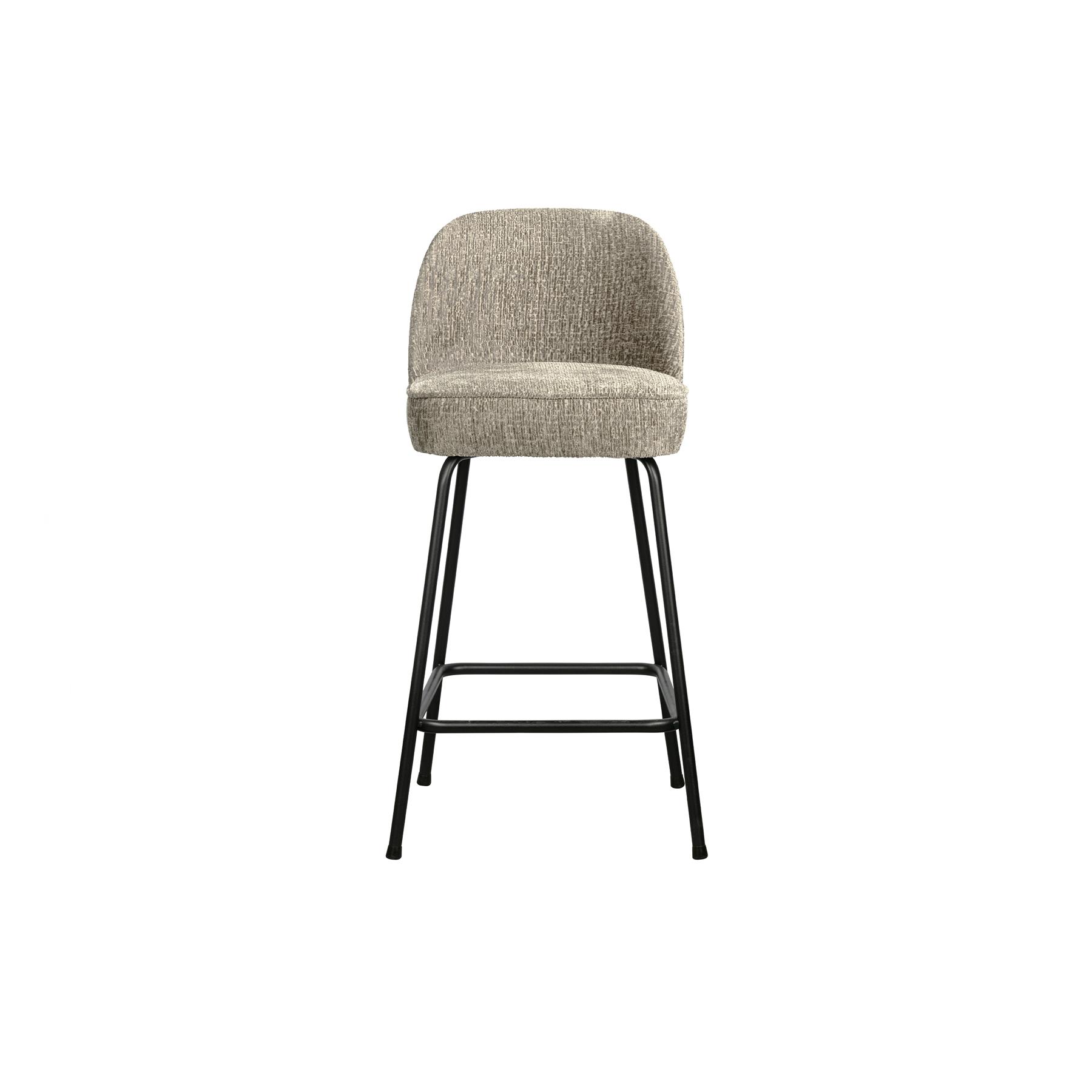 BePureHome Vogue Barkruk H 89 cm - Polyester - Wheatfield