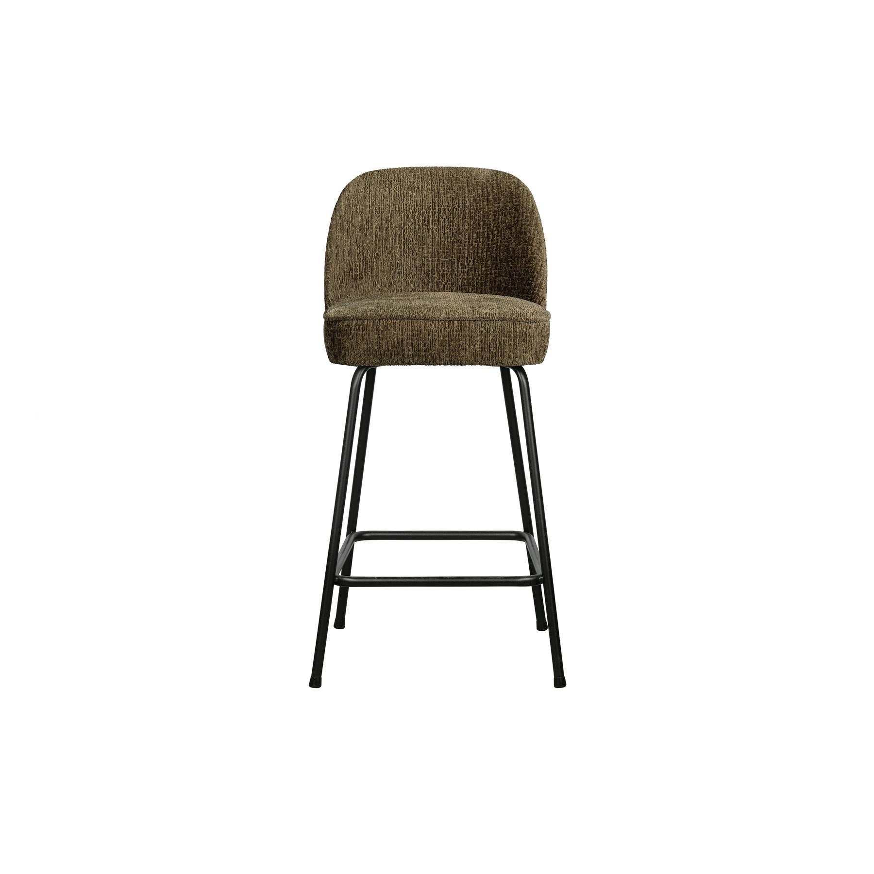 BePureHome Vogue Barkruk H 89 cm - Polyester - Bonsai