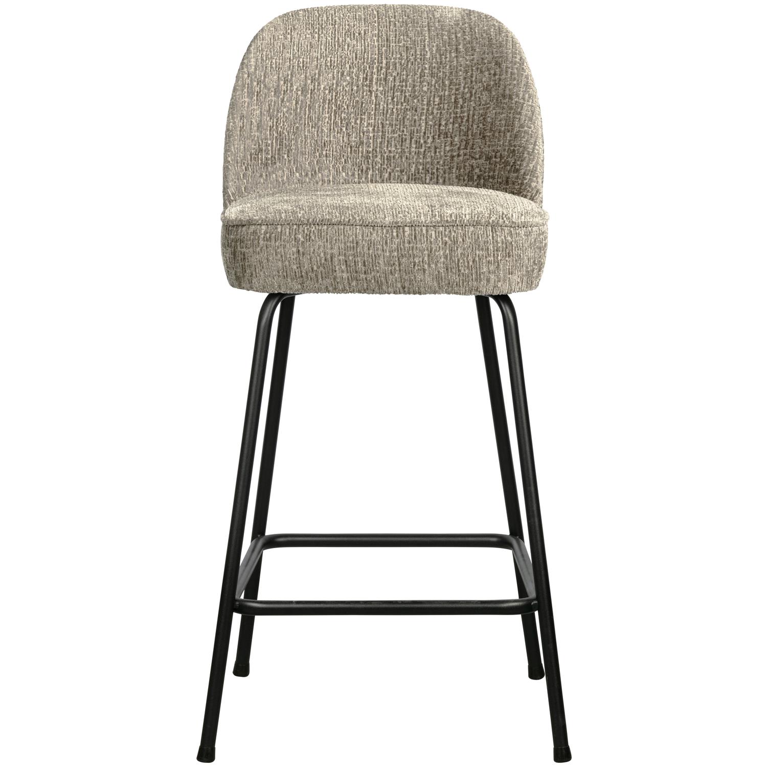 BePureHome Vogue Barkruk H 89 cm - Polyester - Wheatfield