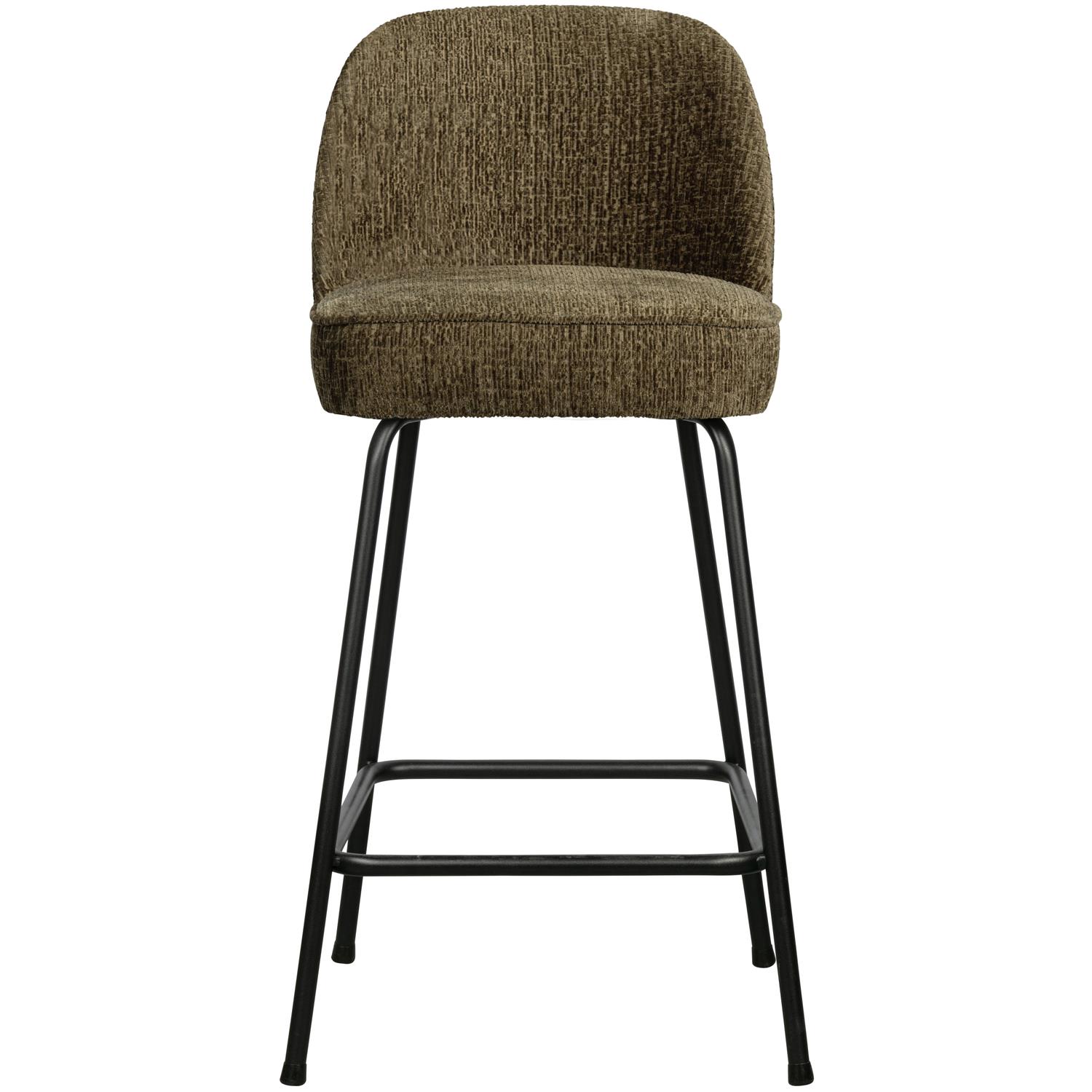 BePureHome Vogue Barkruk H 89 cm - Polyester - Bonsai