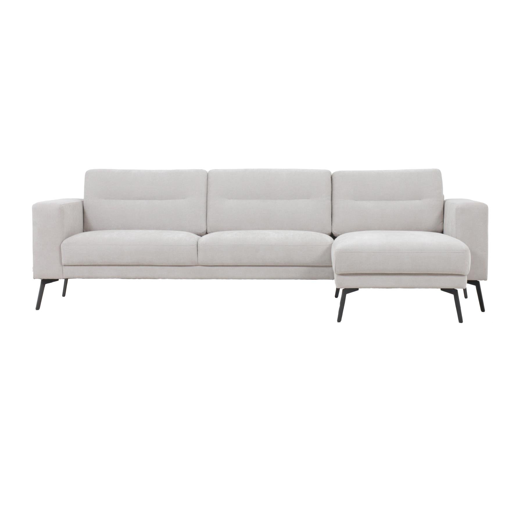 by fonQ Lewis Hoekbank met Chaise Longue Rechts - Wind