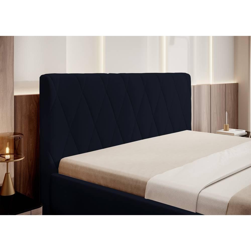 NADUVI Collection Ticaro Bedframe - 180 x 200 - Marineblauw