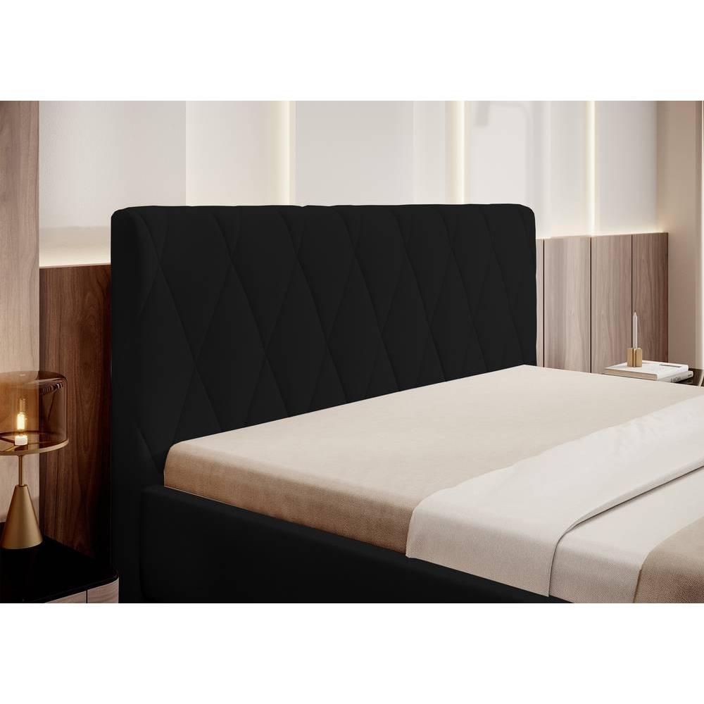 NADUVI Collection Ticaro Bedframe - 160 x 200 cm - Zwart