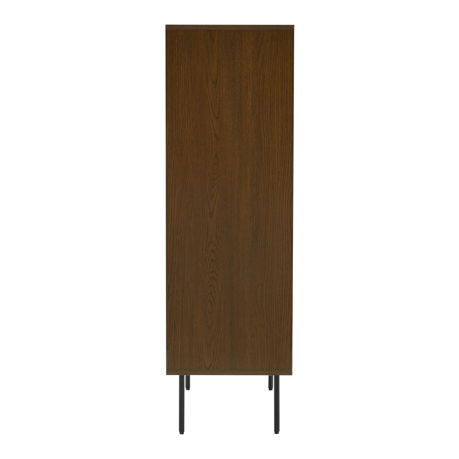 by fonQ Tier Opbergkast - Smoked Oak
