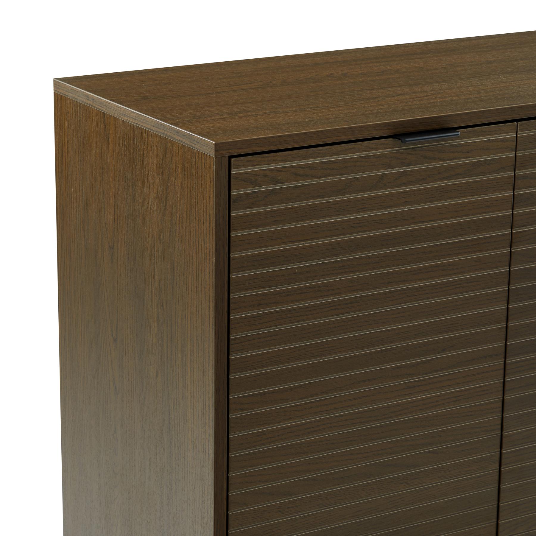by fonQ Tier Opbergkast - Smoked Oak