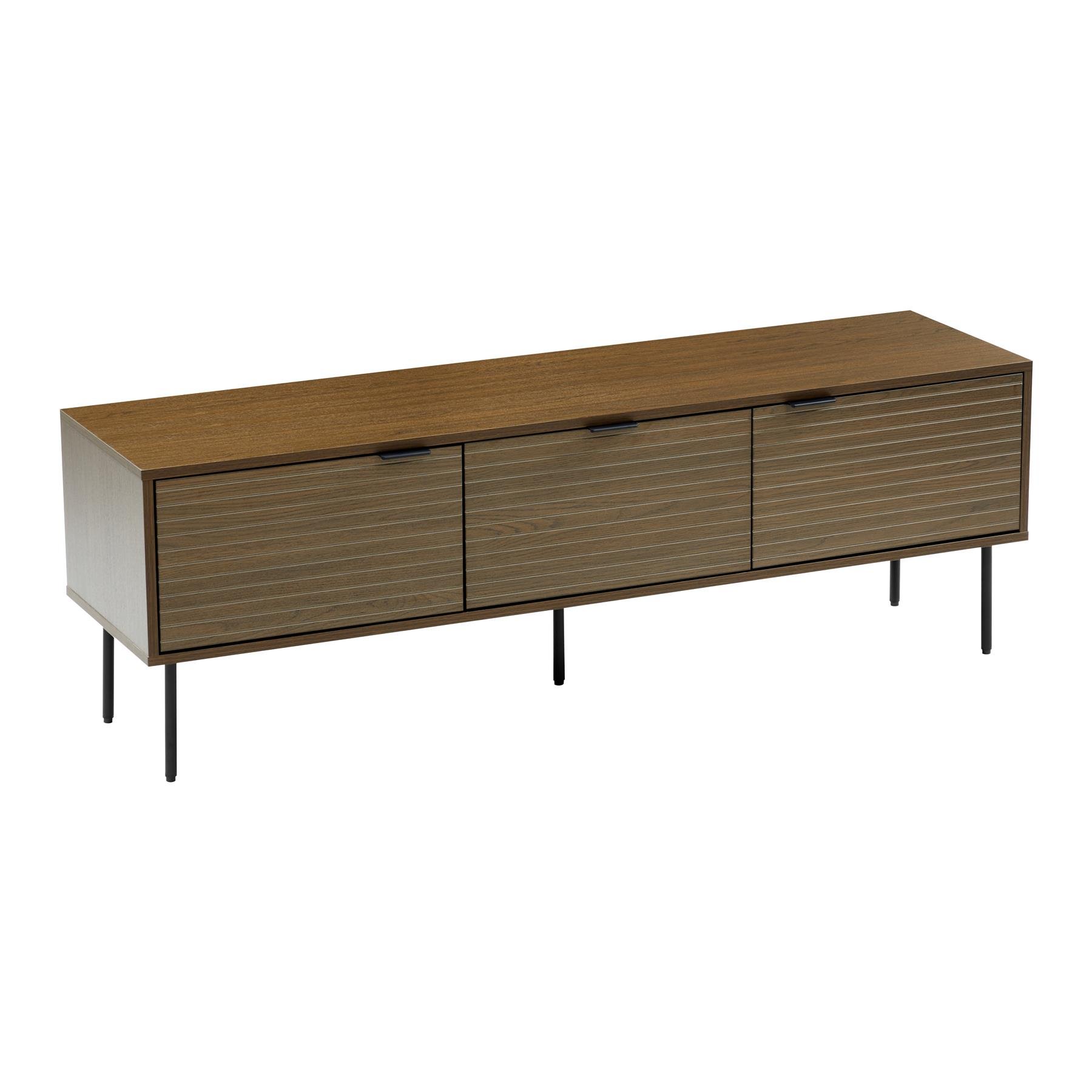 by fonQ Tier Tv-meubel - Smoked Oak