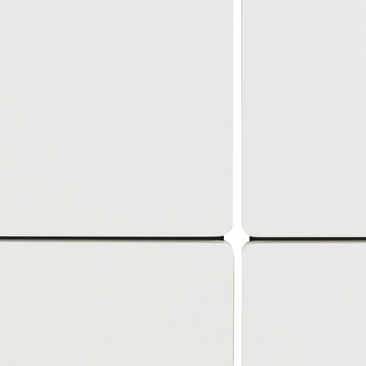 by fonQ basic Bailey Ladekast - 6 Lades - Wit