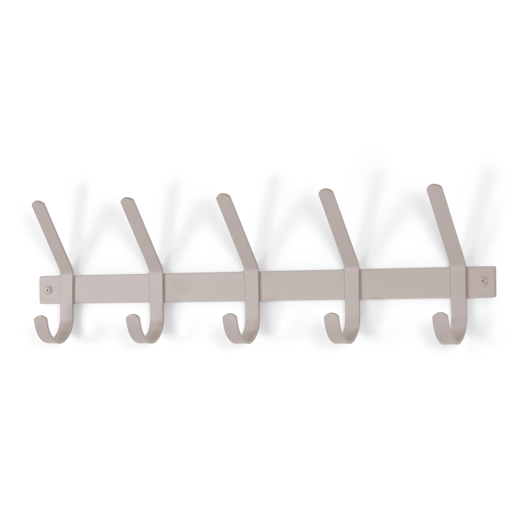 SPINDER DESIGN DEXTER 5 Wandkapstok - Silky Taupe