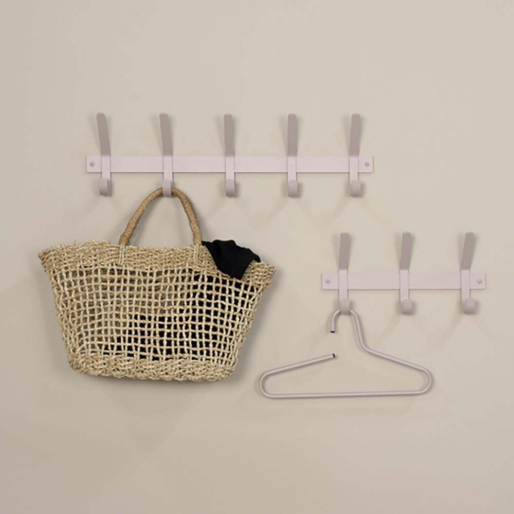 SPINDER DESIGN DEXTER 5 Wandkapstok - Silky Taupe