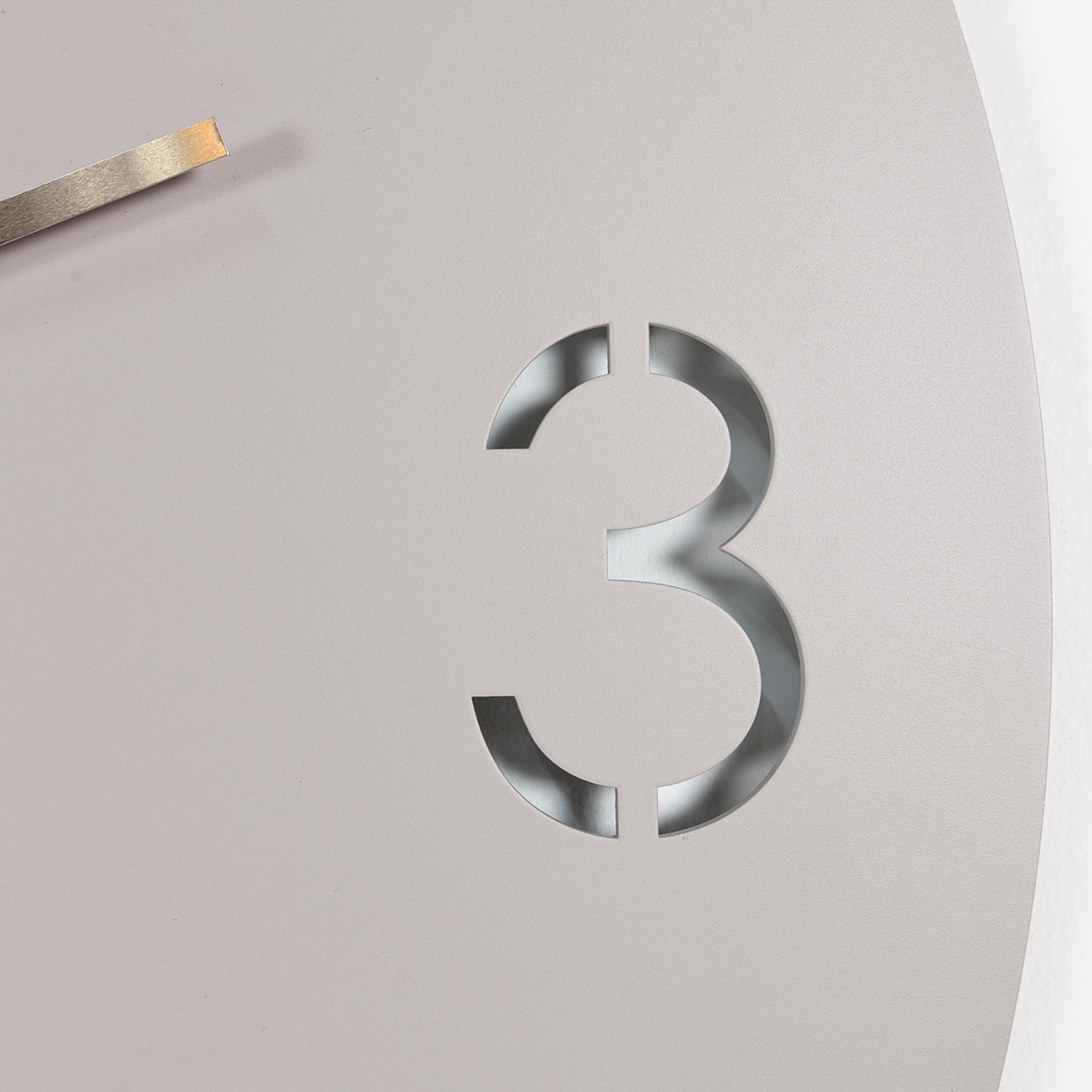 SPINDER DESIGN TIME Ø 60 Klok - Silky Taupe