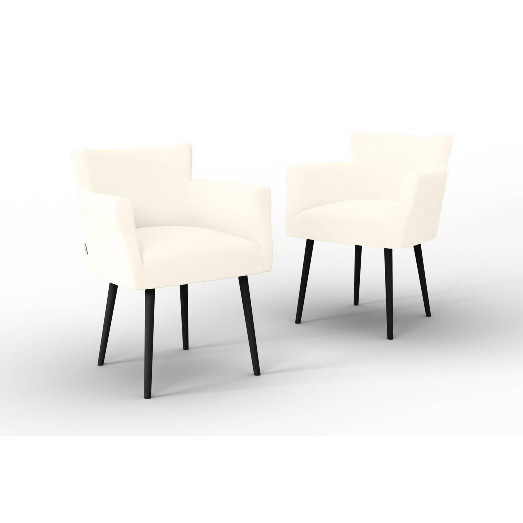 NADUVI Collection Set van 2 eetkamerstoelen Billie