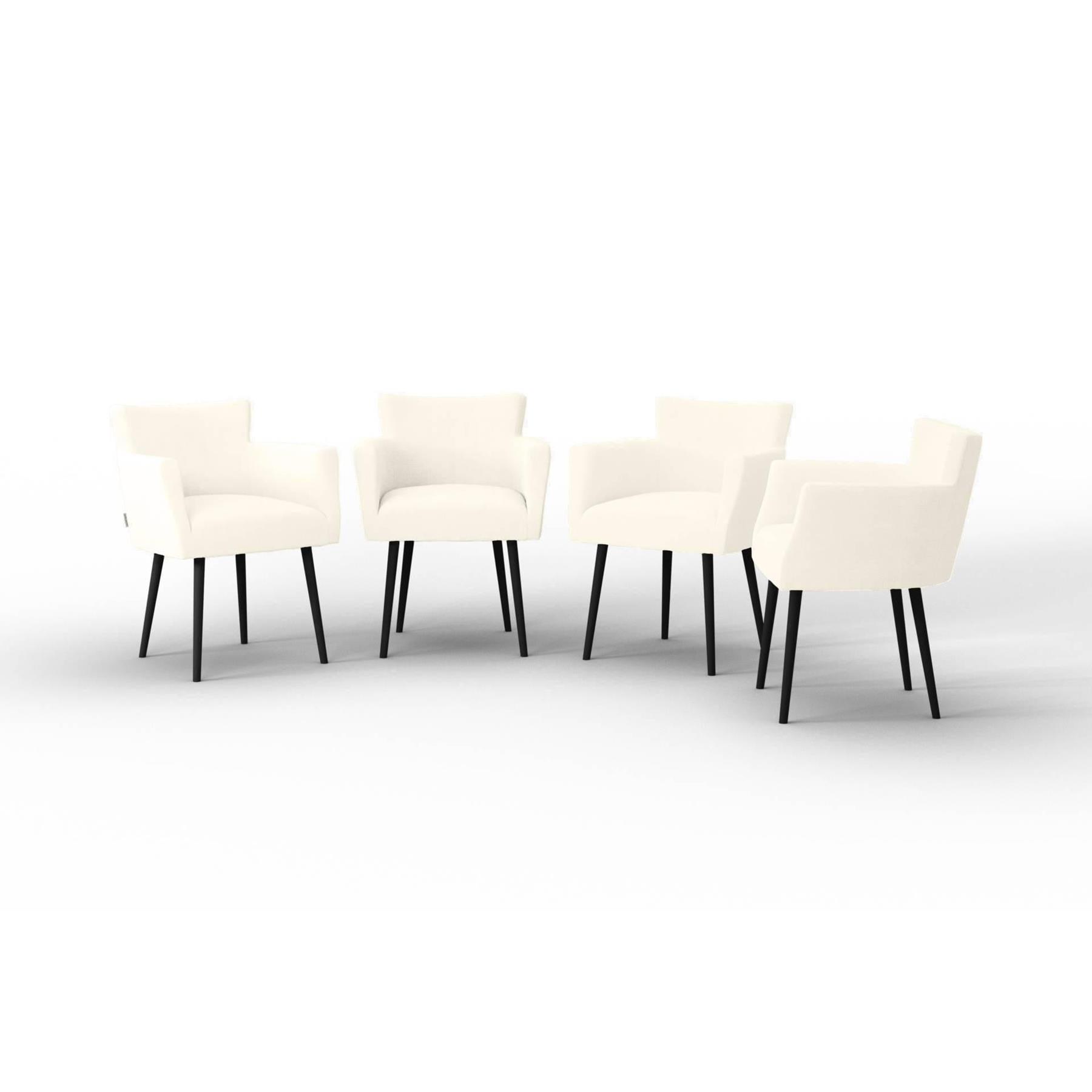 NADUVI Collection Set van 4 eetkamerstoelen Billie