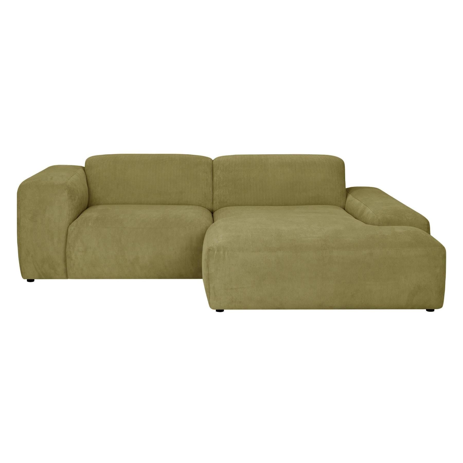 by fonQ Wonder 3-zitshoekbank met Chaise Longue Rechts - Rib