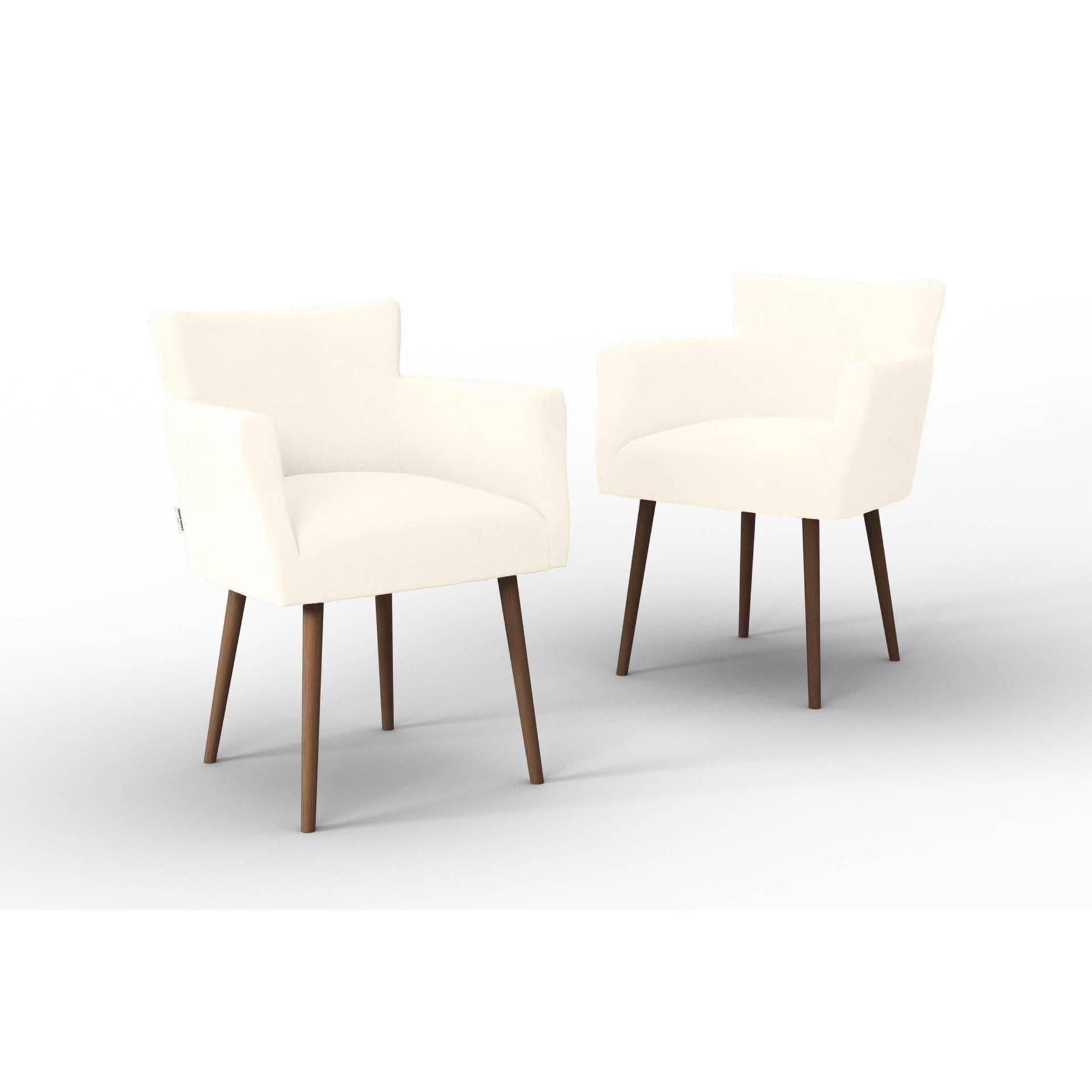 NADUVI Collection Set van 2 eetkamerstoelen Billie