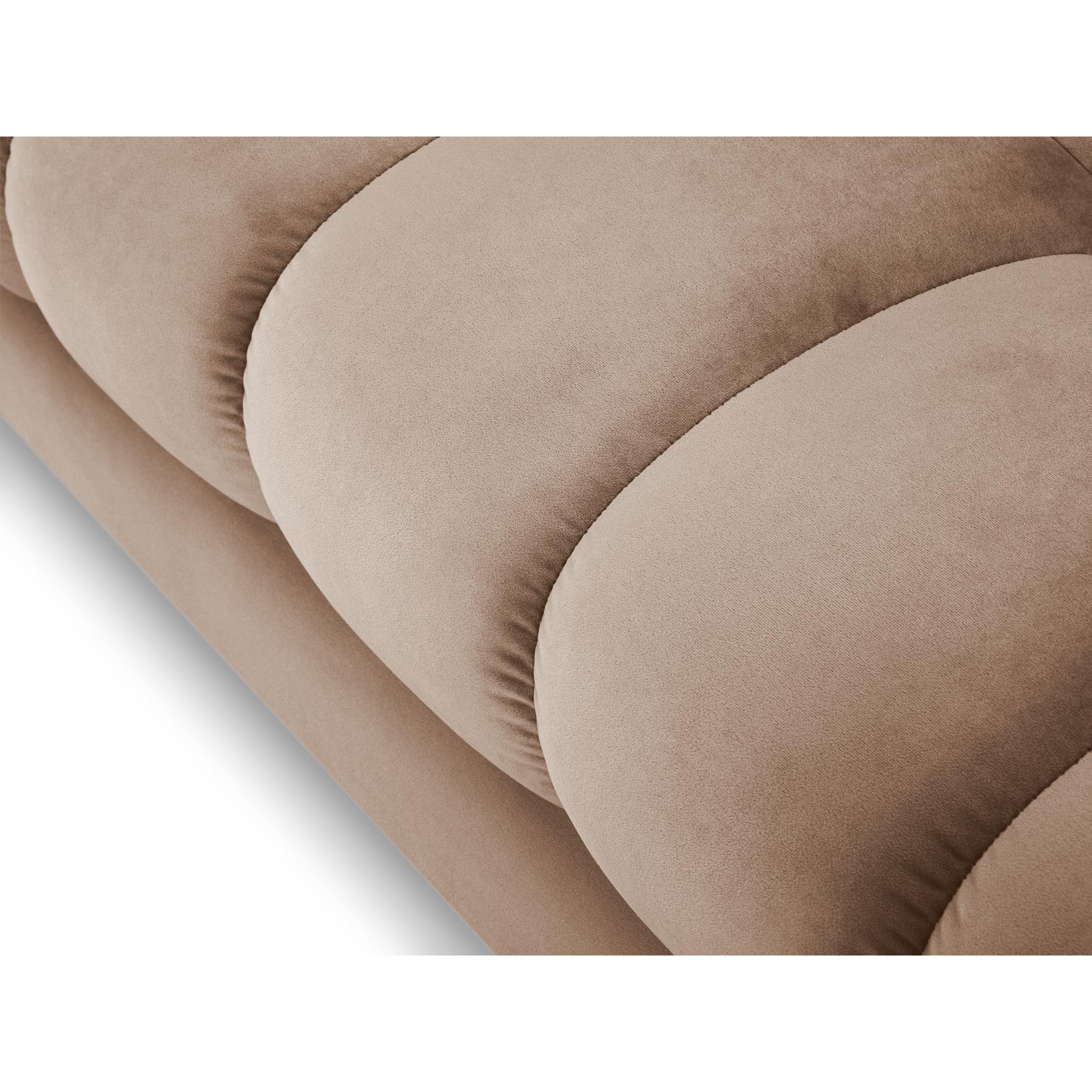 Cosmopolitan Design Bali 3-zitsbank - Taupe / Zwart