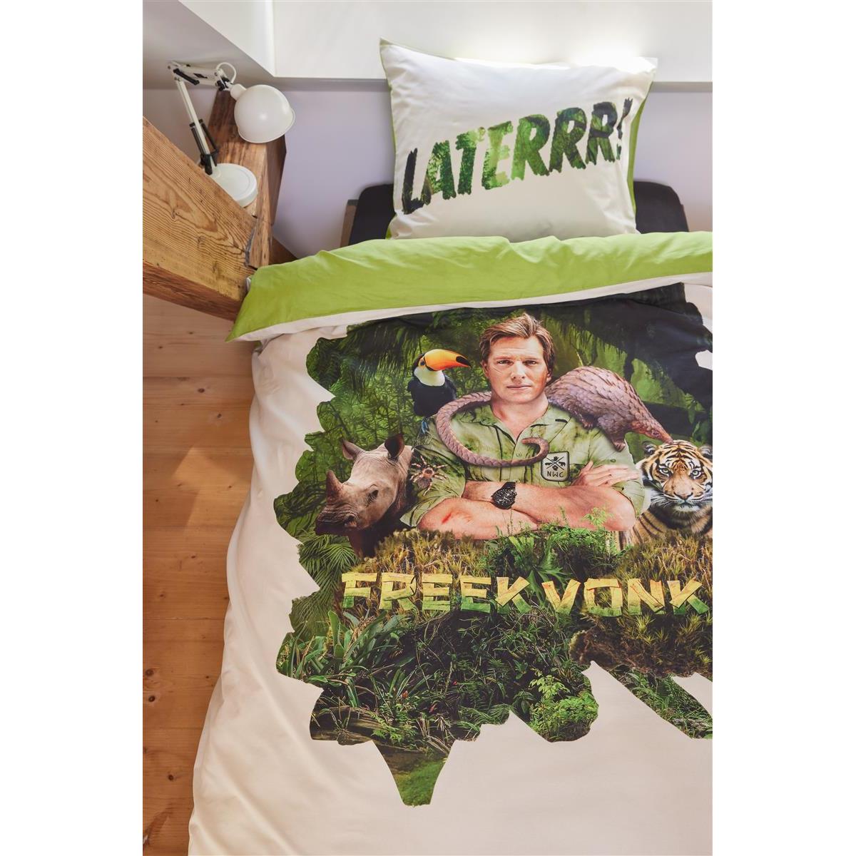 FREEK VONK Laterrr  dekbedovertrek - 140x200 - Zand