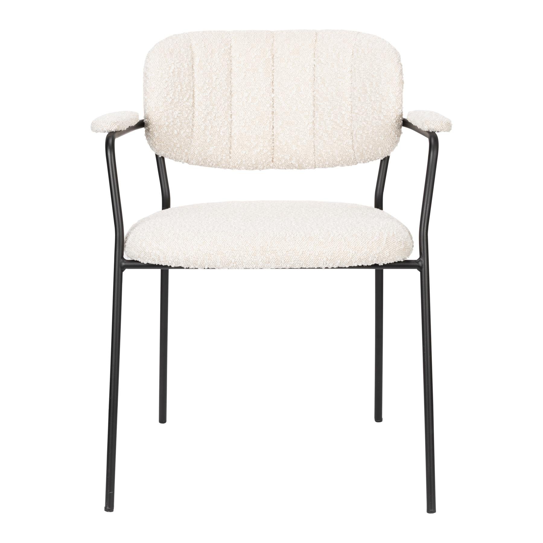 by fonQ basic Lola Eetkamerstoel - Bouclé